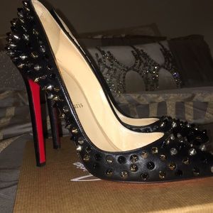 Christian Louboutin pigalle spikes 120 Nappa